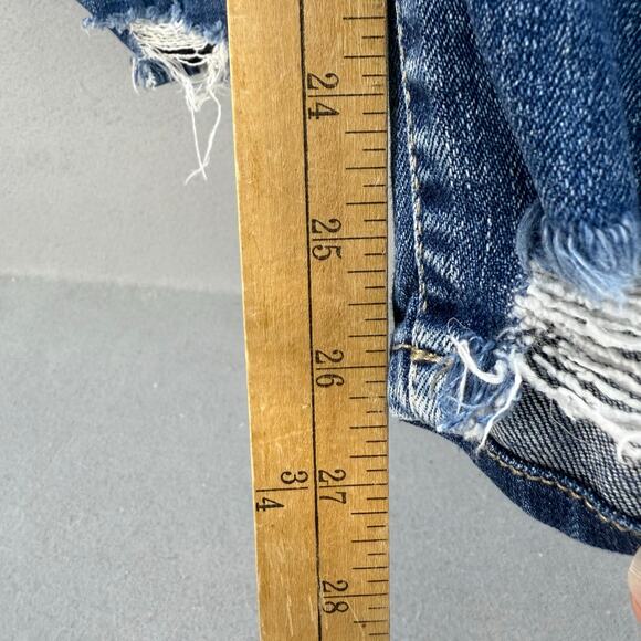 BKE Jeans Women's 25 (2) Blue Stella Mid-Rise Slim Fit Ankle Skinny Preppy - Picture 12 of 13